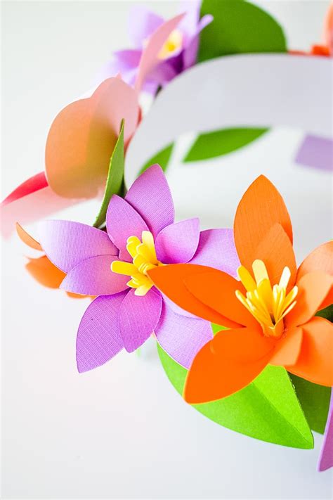 Easy Diy Paper Flower Crown Best Flower Site