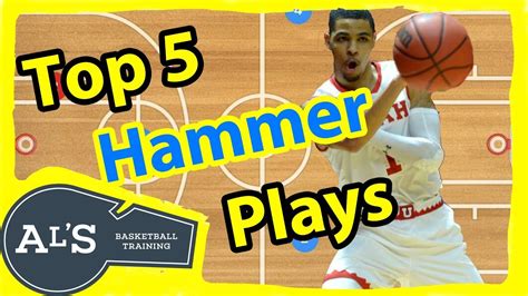Top 5 Hammer Pass Basketball Plays Youtube