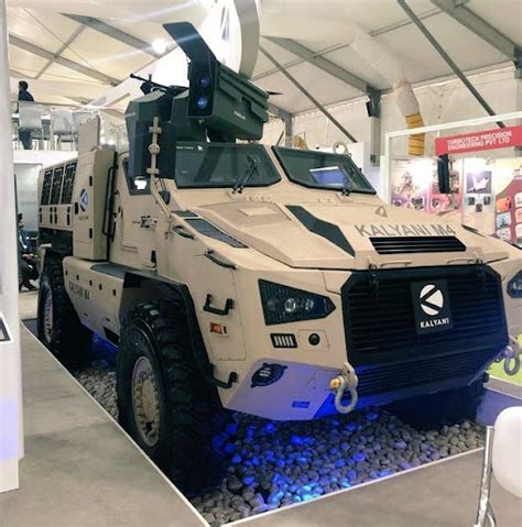 Bharat Forge Kalyani M4 High Mobility Armoured Personnel Carrier Ready