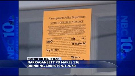 Narragansett Police Crack Down On College Parties