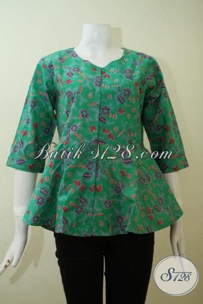 Pilihan warna untuk pembuatan baju seragam, bisa menyesuaikan permintaan dari pemesan. Baju Batik Print Warna Hijau Motif Keren, Baju Blus ...