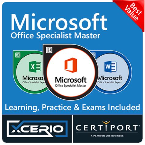 Microsoft Office Specialist Master Pack Virtualtraining