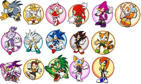 Sonic X My Best Characters By Josef1611 On Deviantart