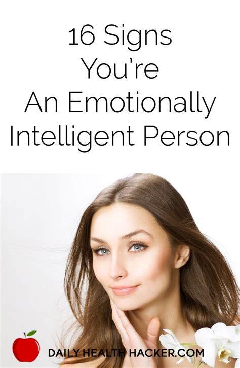16 Signs Youre An Emotionally Intelligent Person Health Holistic