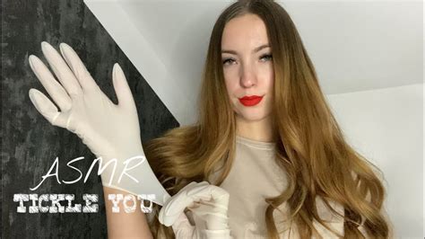 Asmr Tickle Tickle You With Latex Gloves Hand Movements💤 Youtube