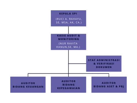 Struktur Organisasi Satuan Pengawas Internal