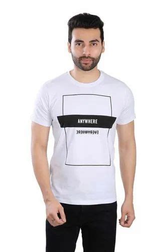 Cotton White T Shirts Size S Xxl At Rs 180 In Ahmedabad Id 22854682997