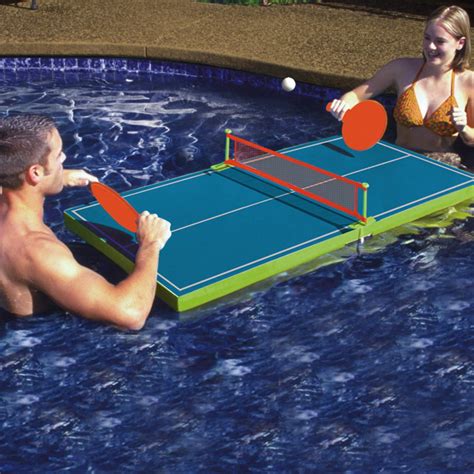 54 Floating Ping Pong Table Swimming Pool Game Use In Or Out Of The Pool Walmart Canada