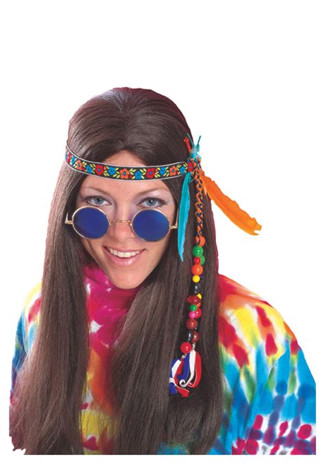 Need a fun getup for earth day, or want to make an inexpensive but highly fashionable costume piece for halloween? Feather Hippie Headband - Retro 60s Headbands Accessories