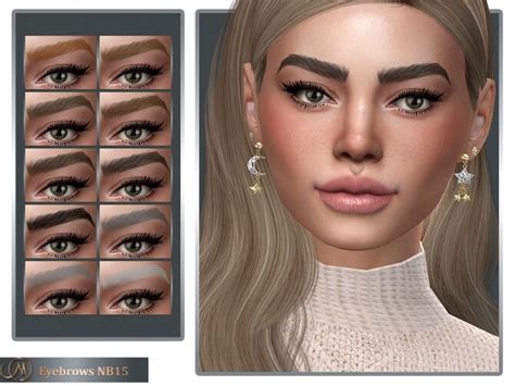 Custom Content Eyebrows Sims 4 Etplord