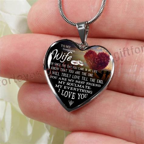 Content updated daily for best birthday gifts wife. To my wife necklace, valentine gift for wife, birthday ...