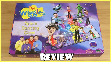 The Wiggles Space Dancing Game Review Board Game Night Youtube