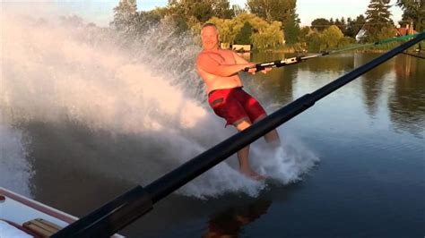 Waterskiing With A Barefoot Sanger Ob Youtube