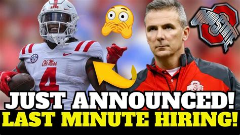 🚨breaking News Ohio State Surprises With The Hiring Of The Phenomenon