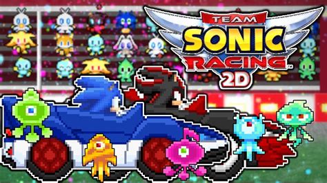 Team Sonic Racing 2d Gameplay Fan Game Youtube