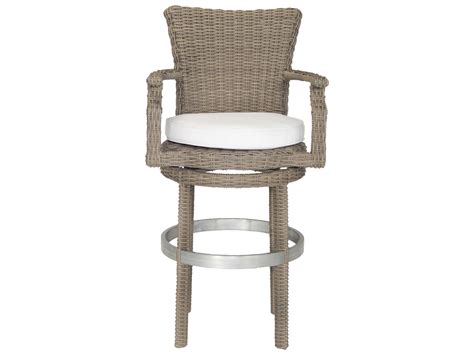 Choose from hundreds of kitchen stools, breakfast bar stools and outdoor bar stools. Patio Heaven Signature - Palisades Wicker Swivel Bar Stool | WP-RBSBH-GSR