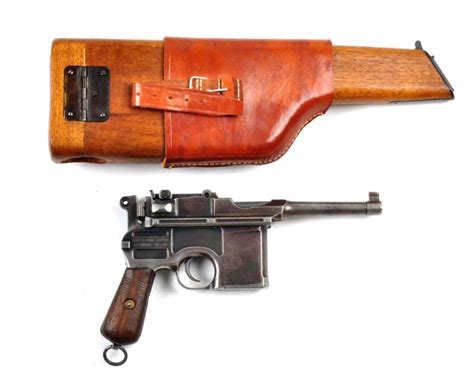 Lot Detail C Mauser Model C96 Bolo Broomhandle Pistol