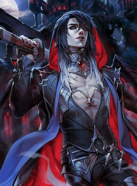 Male Vampire Fantasy Art Artzg