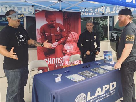 Join Lapd On Twitter Lapd Military Recruitment Team At The La Air Force Base In El Segundo