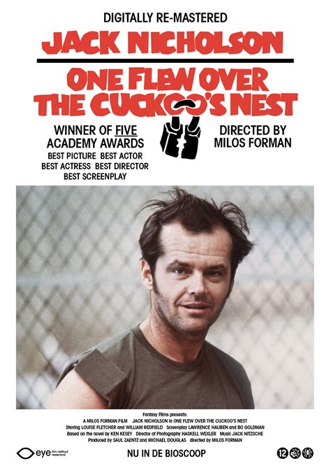 Jack nicholson's leading performance captures a genuine humanity with the range of a madman to a kindly sympathetic force of nature. One Flew Over the Cuckoo's Nest Poster 26 | GoldPoster