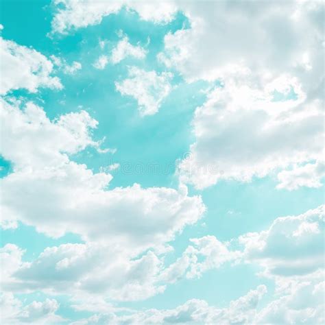 Clouds On Sky Vintage Effect Style Pictures Stock Photo Image Of