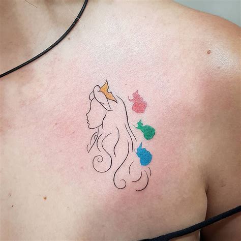 80 tiny disney princess tattoos for fans of fairy tales and happily ever afters disney