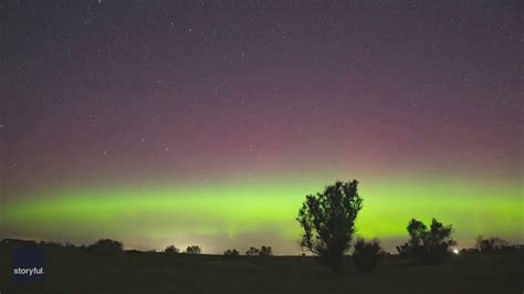 Watch Northern Lights Display Dances Across North Dakota Sky Latest