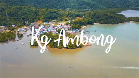 Drone Footage Of Kg Ambong From The Sky Kota Belud Sabah Youtube