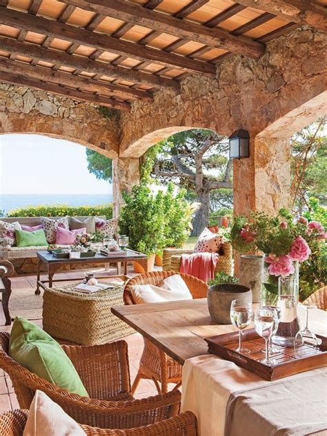 25 Cheerful Mediterranean Terraces And Patios Shelterness