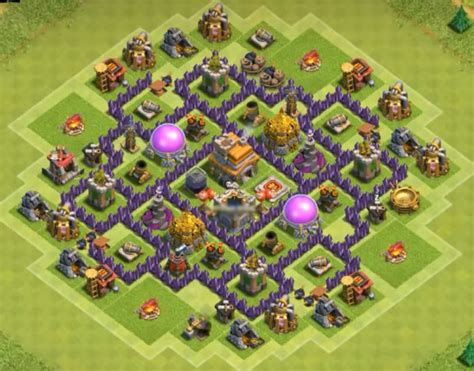 Unlock by becoming a patron here. Top 8+ Best TH7 Trophy Base Layouts 2018 (New!) | 3 Air Defenses