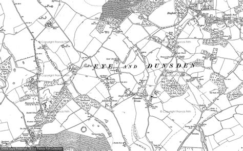 Old Maps Of Dunsden Green Oxfordshire Francis Frith