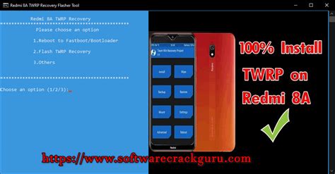 Recently this device has received the official twrp recovery support. TWRP Flasher Tool for Redmi 8A (Auto Installer - ONE Click)