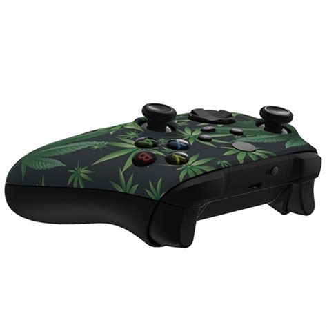 Xbox Series Sx Controller Front Faceplate Art Series Soft Touch Green