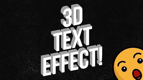 D Text Effect In Photoshop No Plug Ins Needed Easy Photoshop Tutorial On D Text Effect