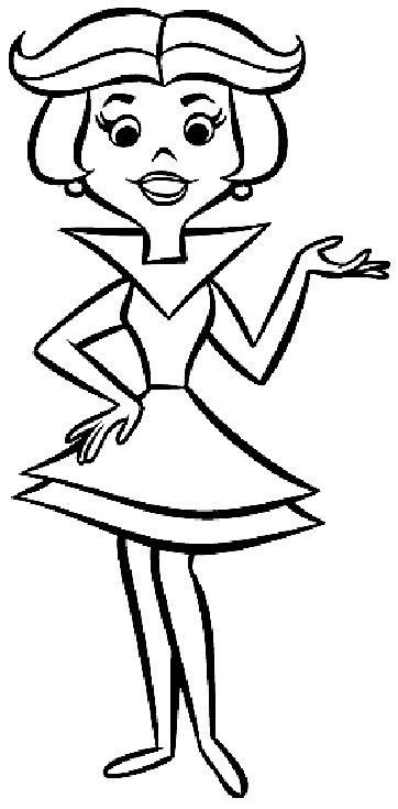 Pin By April Dikty Ordoyne On The Jetsons Cartoon Coloring Pages