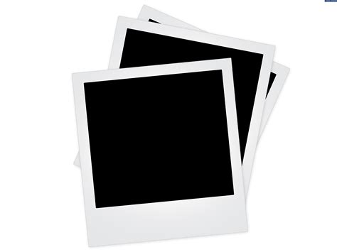 Blank Polaroid Frame Background Psdgraphics