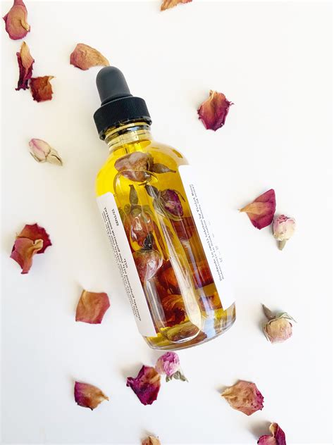 Facial Serum Facial Care Rose Geranium Essential Oil Essential Oils