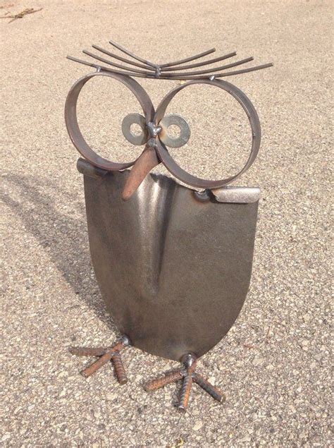 Owl Is Made Out Of An Old Shovel And Stands 18 Tall By 10 Wide This Is