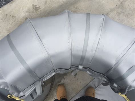 This is probably keeping the problem from being much worse. Removable Steam Pipe Insulation Covers