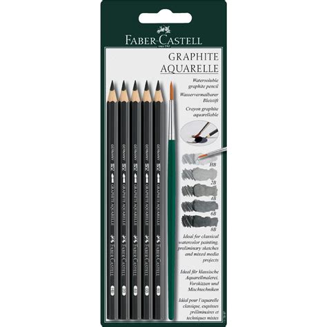 Shop Faber Castell Aquarelle Graphite Pencil Set Australia Art