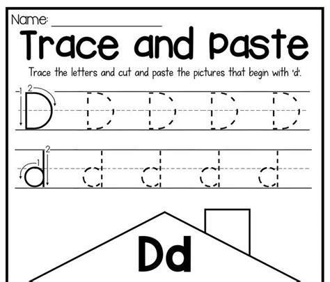 Teach Child How To Read Free Printable Cut And Paste Alphabet Worksheets