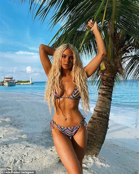 Love Island S Lucie Donlan Displays Her Incredible Figure In A TINY