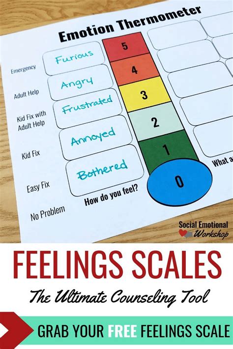 Feelings Thermometer Printable Printable Word Searches