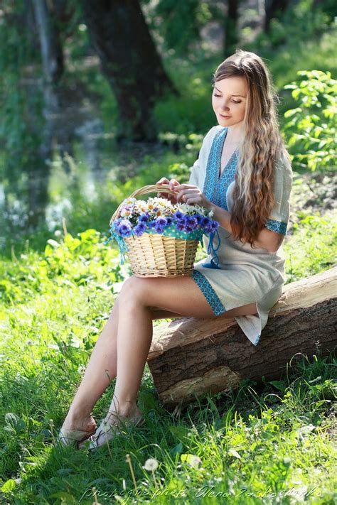 portrait of beautiful romantic ukrainian woman in forest ukrainian women ukraine women women