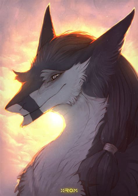 Sergal Art By X Rom Furry Art Anthro Furry Anime Furry