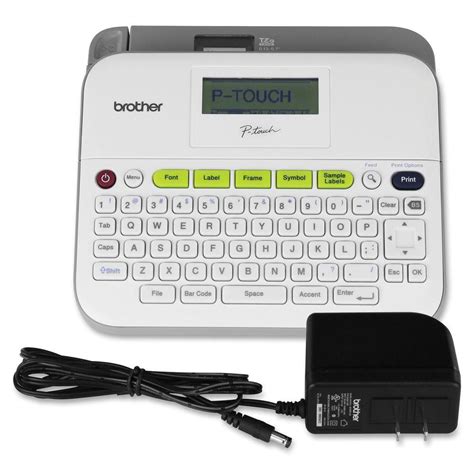 This post originally appeared on apartment therapy. Brother Versatile Label Maker with AC Adapter-PTD400AD ...