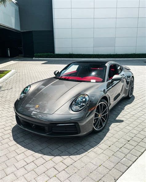 Agate Grey 992 With A Full Red Interior Too Much Red Porsche