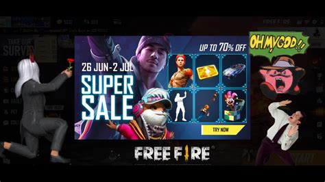 Any expired codes cannot be redeemed. Super Sale | New Event FreeFire | free Fire Super Sale ...