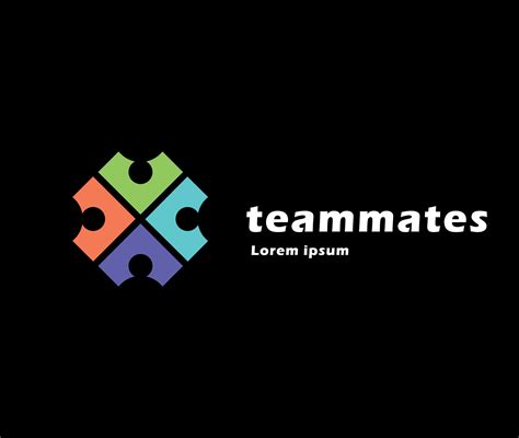 Diseño De Logotipo De Compañeros De Equipo 13958674 Vector En Vecteezy