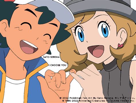 Pokemon Ash And Serena Love Fanfiction